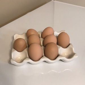 Egg tray with eggs!